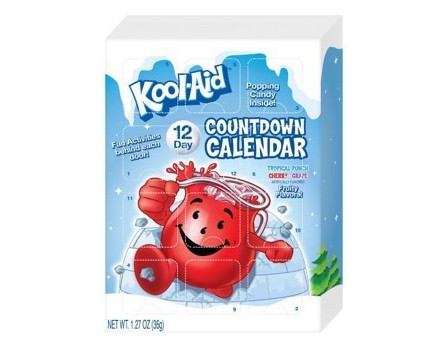 Kool-Aid XM Popping Candy 12ct.  Countdown Calendar 1.27oz.