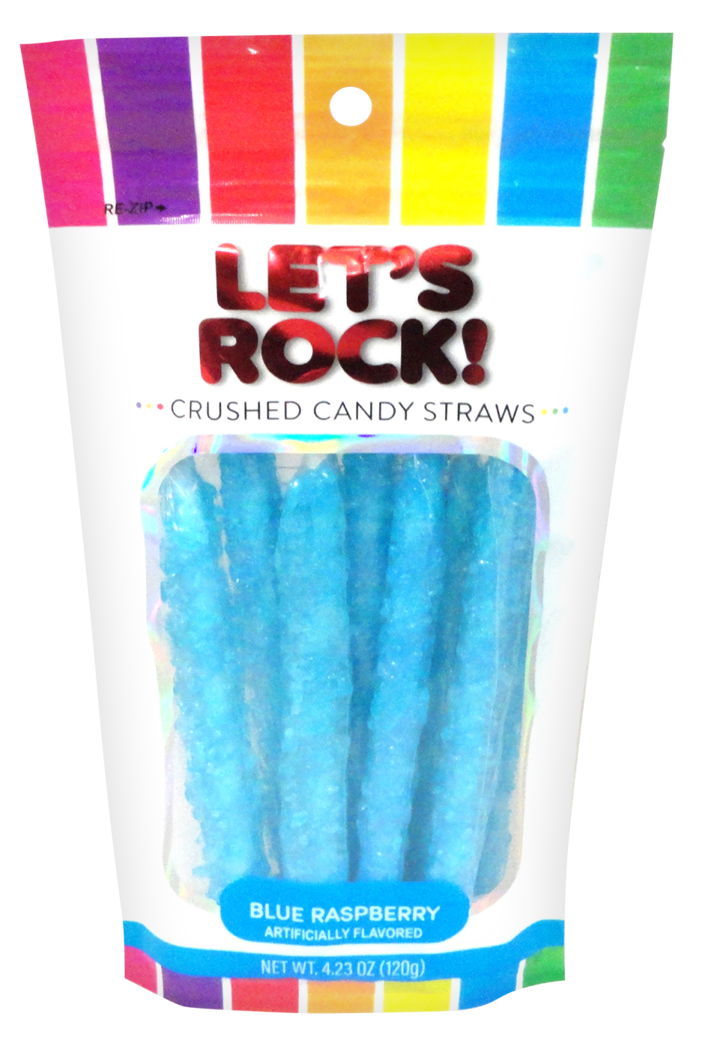 Hilco Blue Crush Candy Straws 8ct. 