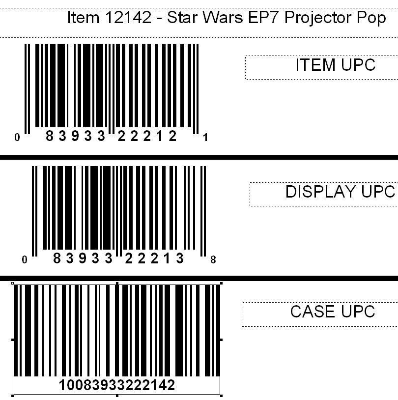  Star Wars Projector Pop