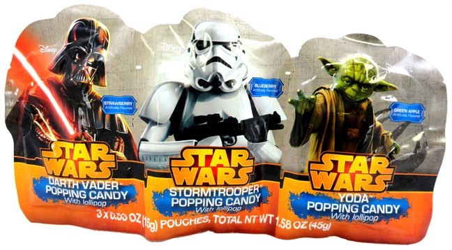  Star Wars 3Pk. Popping Candy