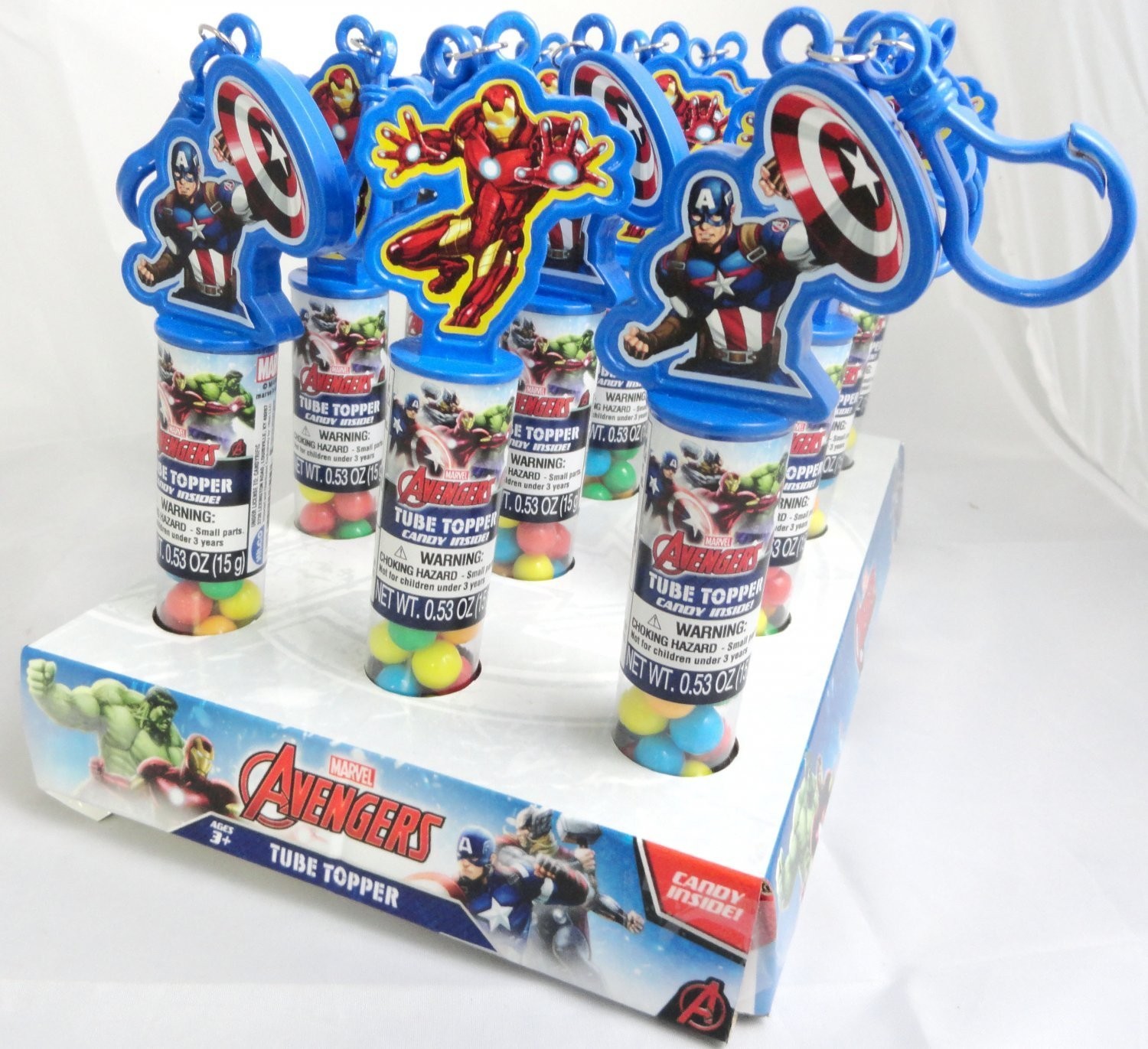 Marvel  Marvel Avengers Collectible Tube Topper with Key Chain