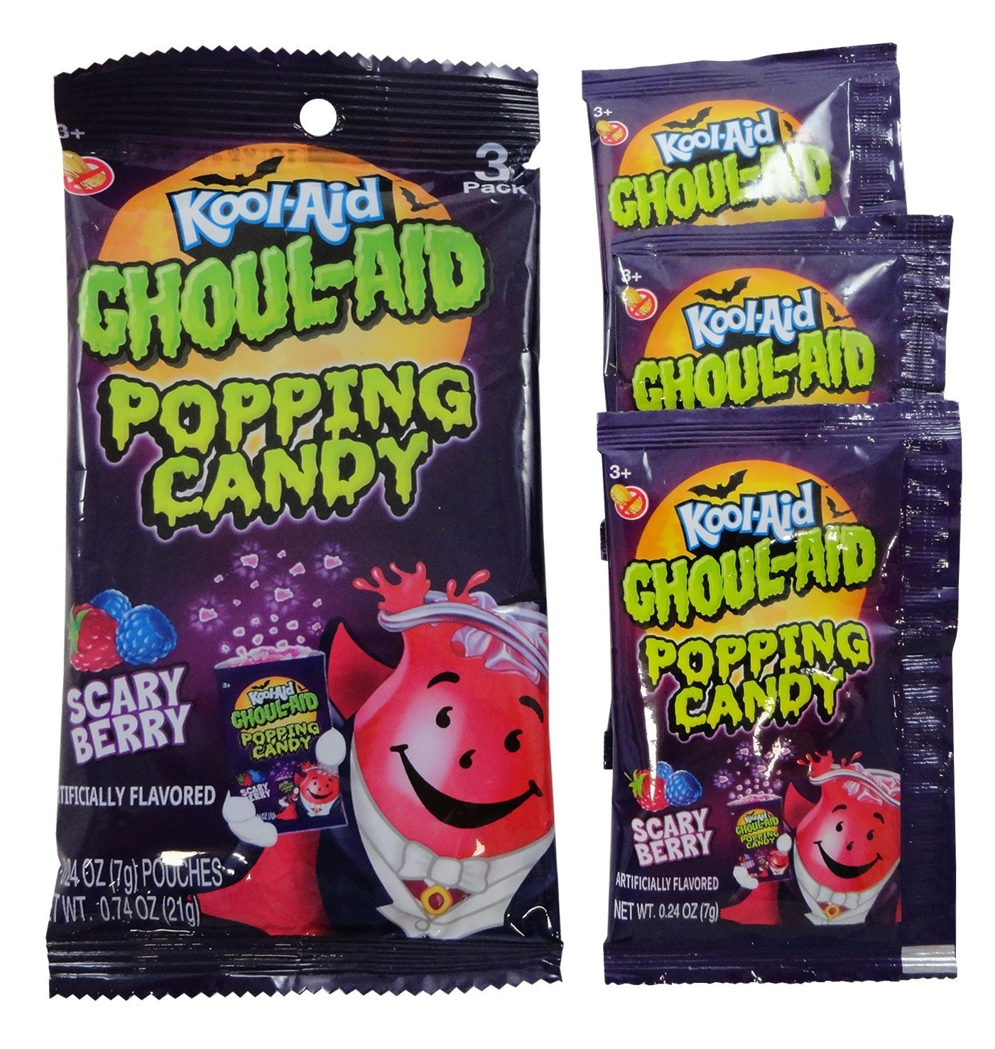 Kool-Aid Ghoul-Aid 3Pk. Popping Candy