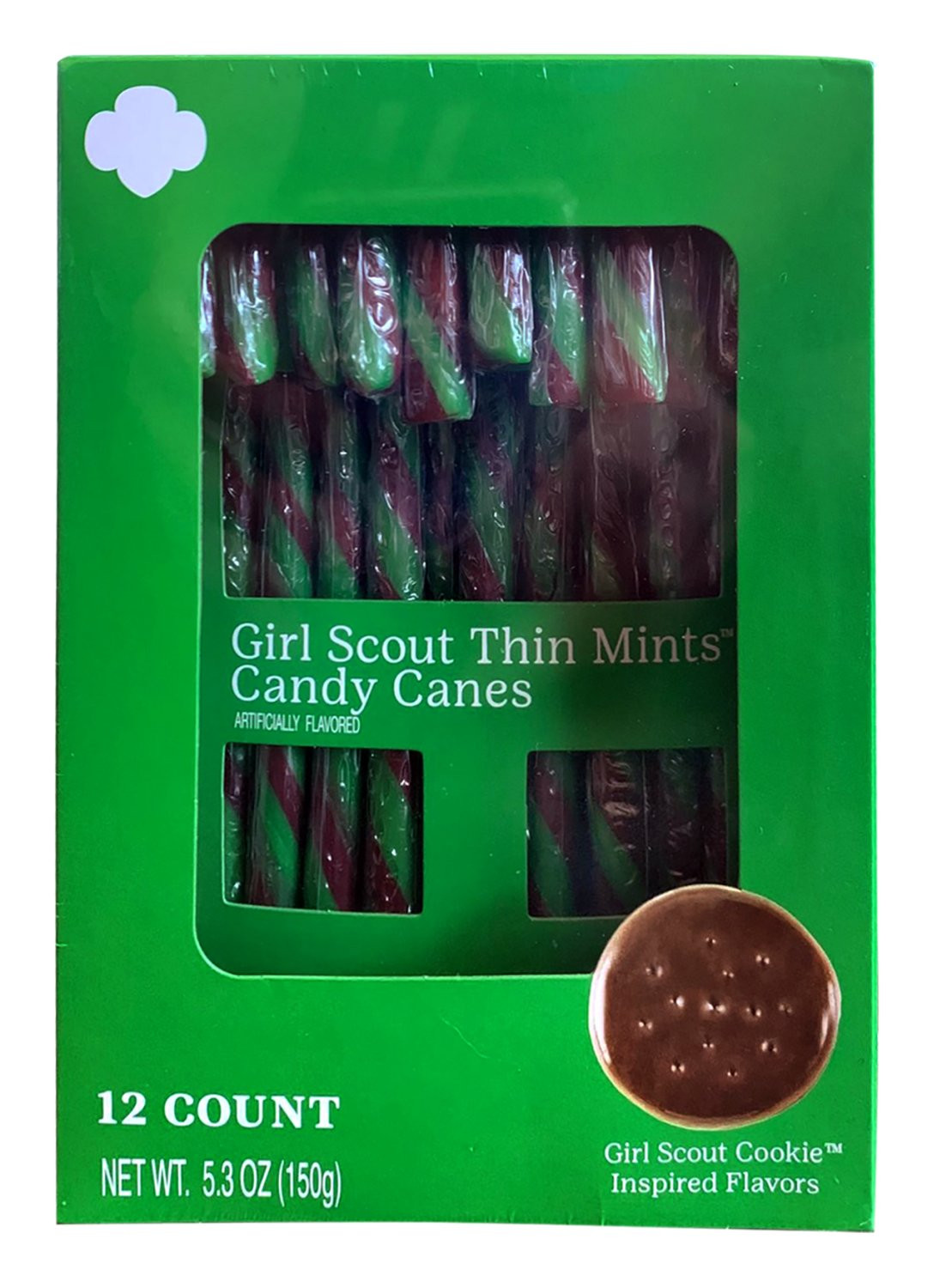 Girl Scouts Girl Scouts Thin Mint 12ct. Candy Cane Box
