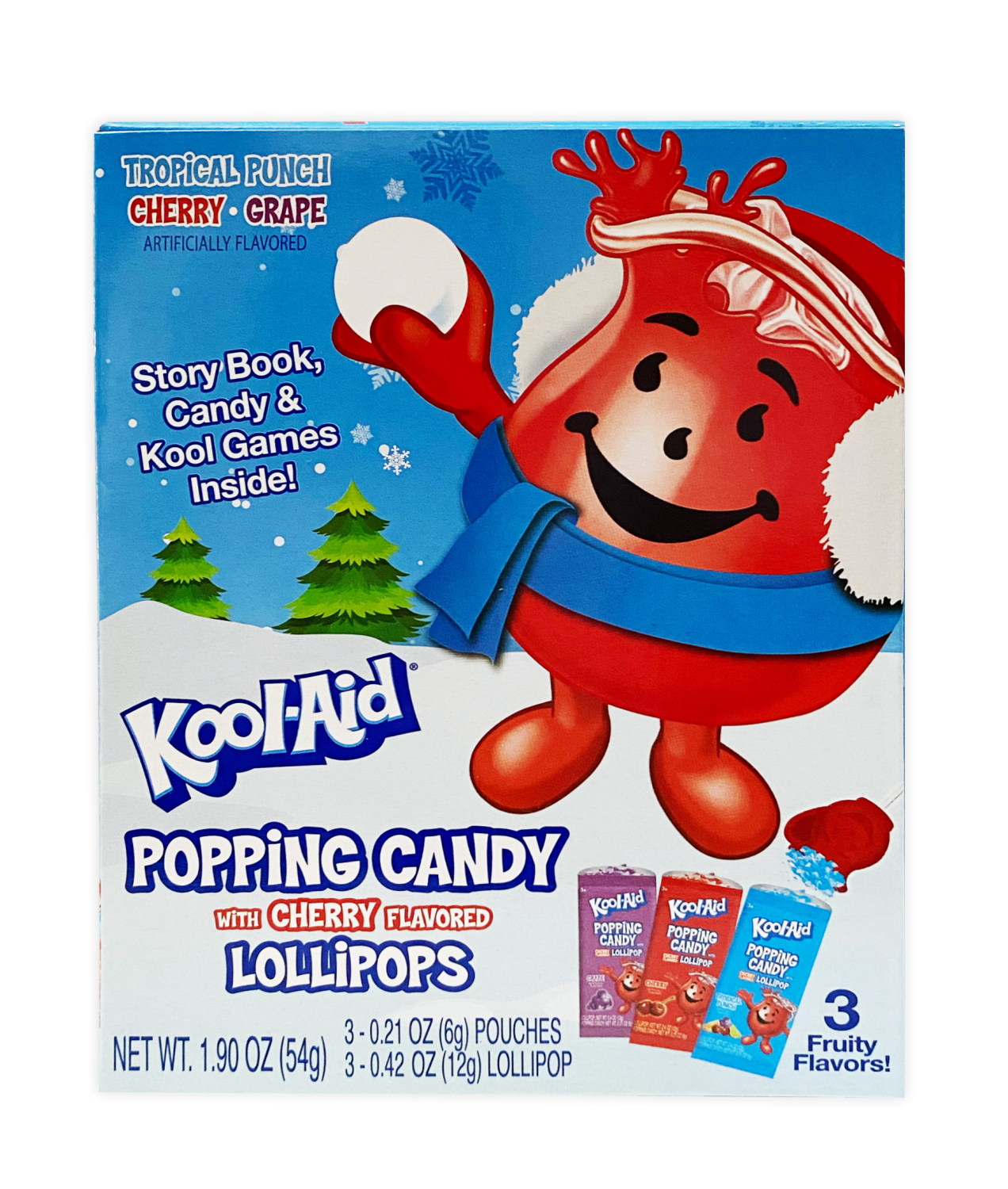 Kool-Aid Kool-Aid 4ct. Popping Candy Holiday Storybook