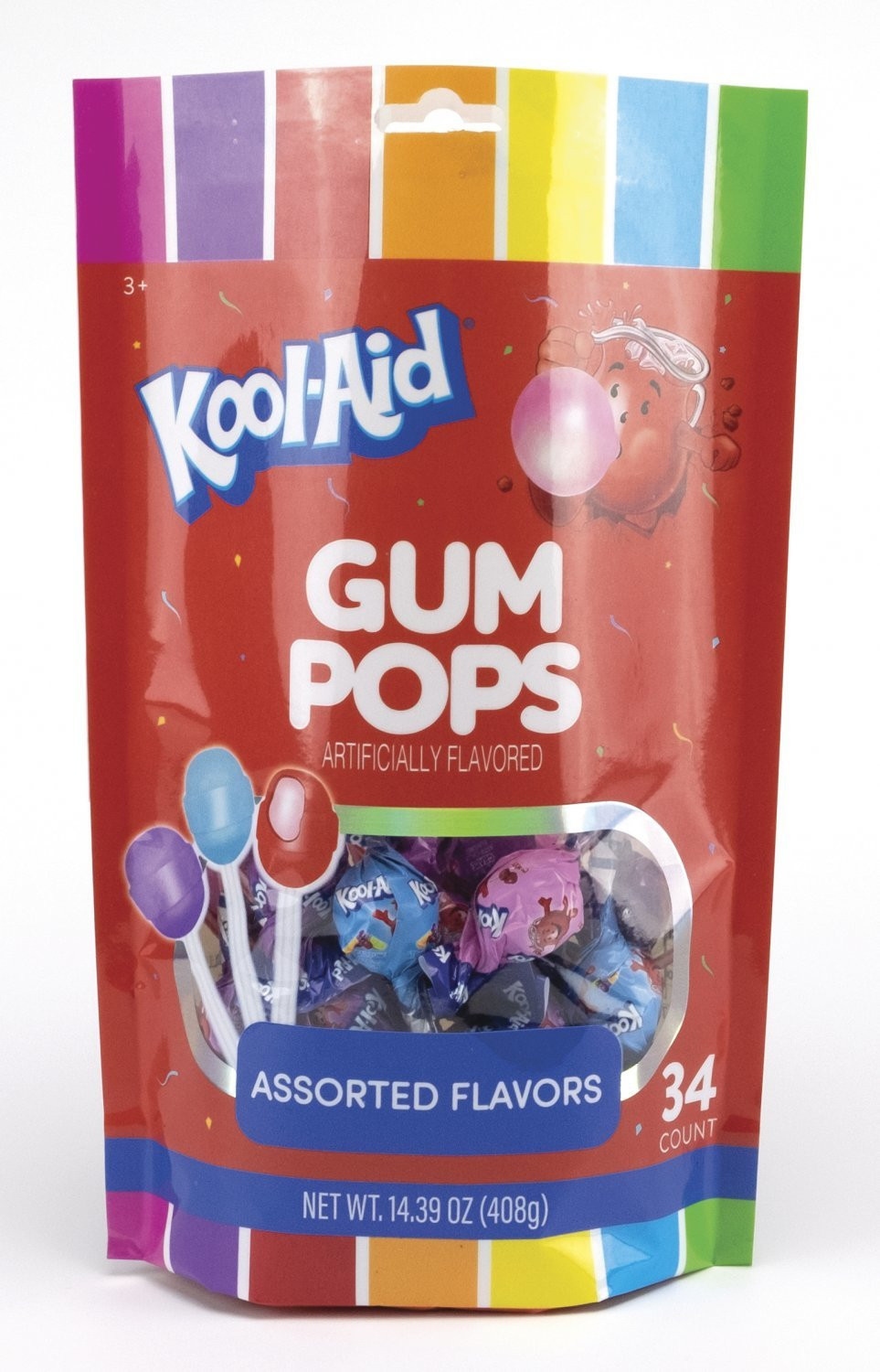 Kool-Aid Kool-Aid  34ct. Gum Pops Gusset Bag