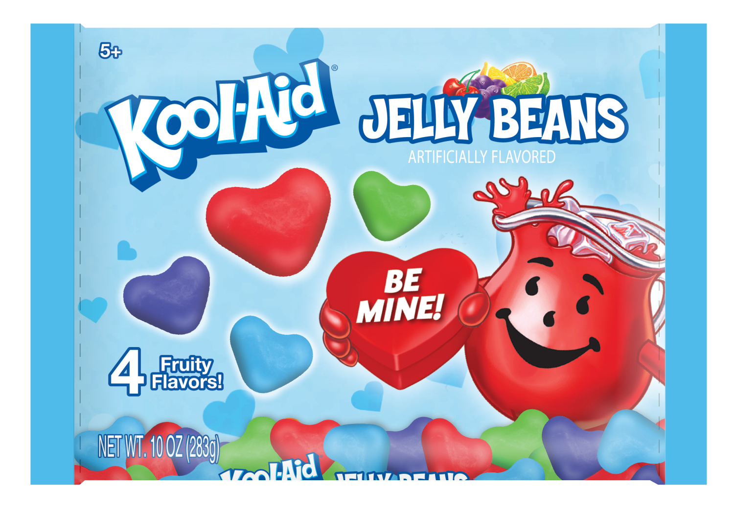 Kool-Aid Kool-Aid Valentine Heart-Shaped Jelly Beans Laydown Bag 10oz.