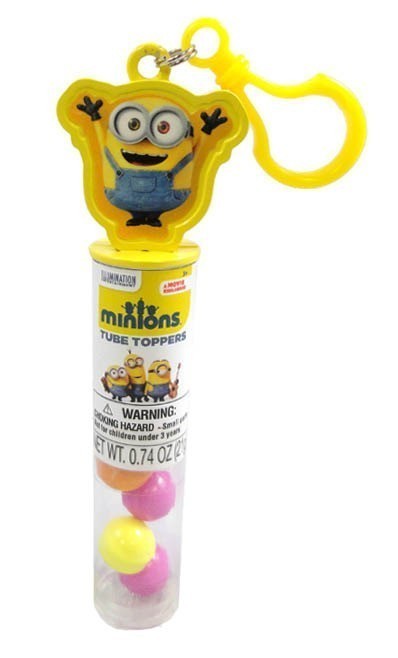  Minions Collectible Tube Topper with Key Chain