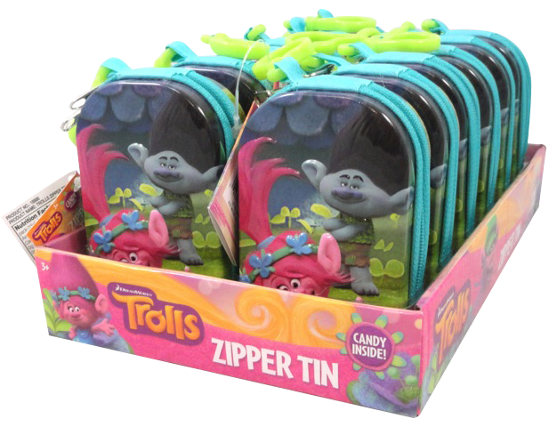  Trolls Zipper Tin