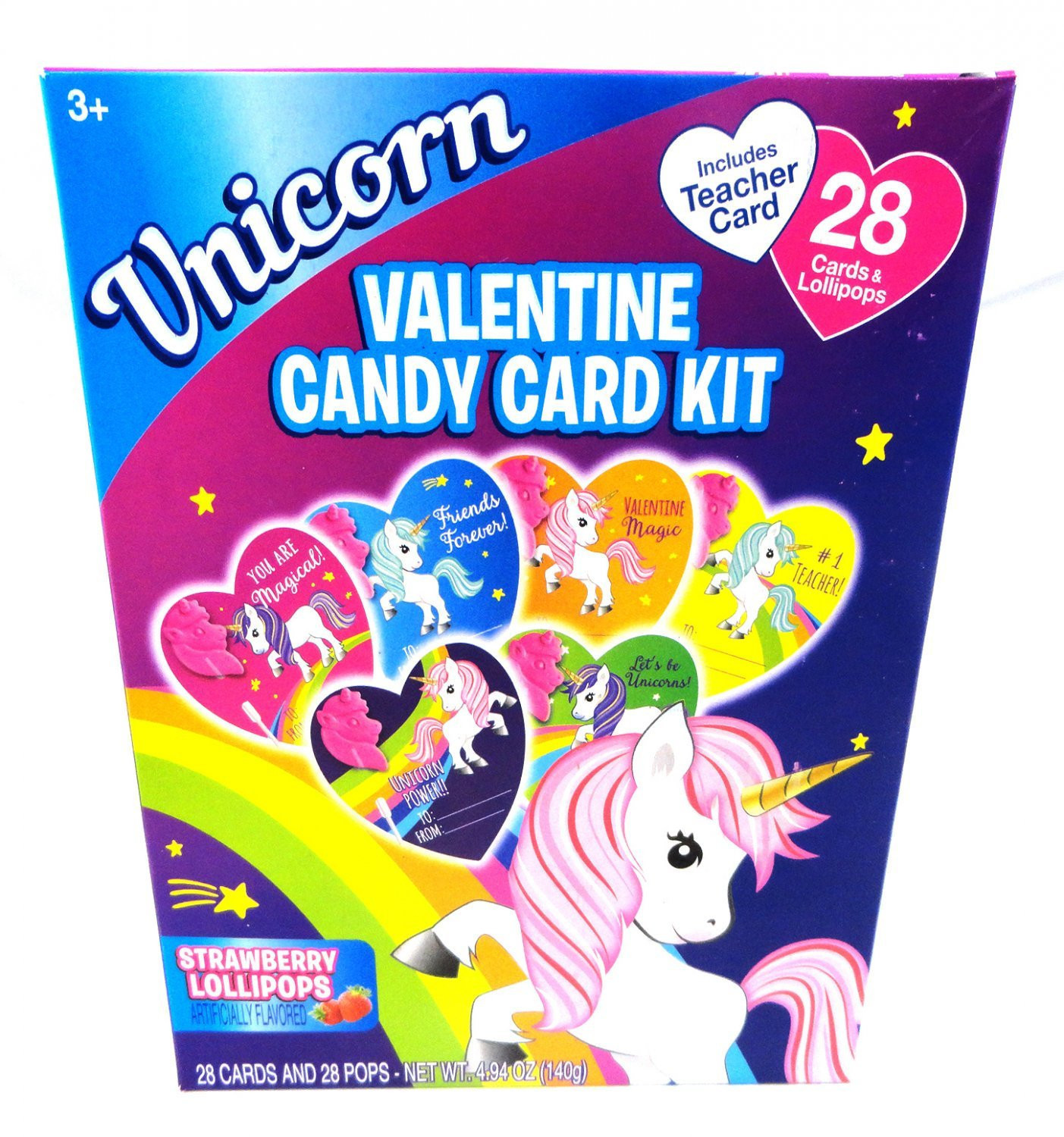 Hilco Unicorn 28Ct. Lollipop & Card Kit