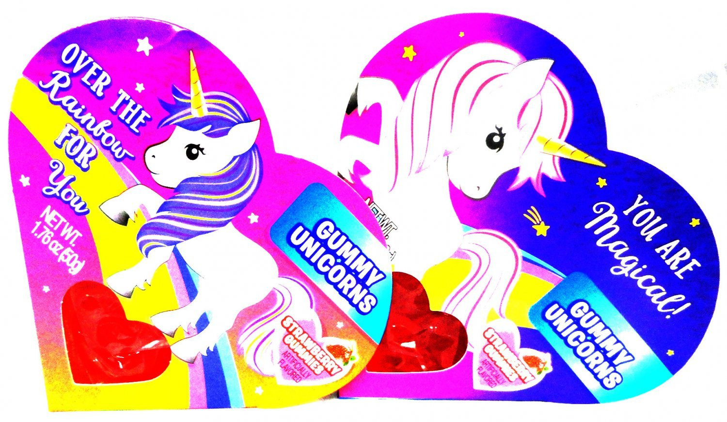 Hilco Unicorn Valentine Small Heart Box