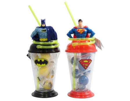 Batman & Superman Assorted Sweet Sipper Cup