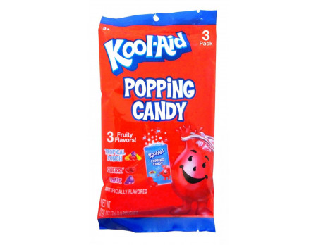 Kool-Aid Kool-Aid 3Pk. Popping Candy Peg Bag 