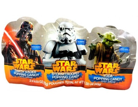 Star Wars 3Pk. Popping Candy