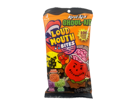 Ghoul-Aid 4Pk. Loud Mouth Bites Peg Bag .84oz.