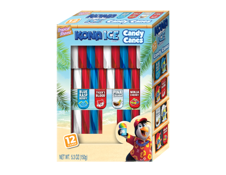 Assorted 12ct. Candy Cane Box 5.30z.