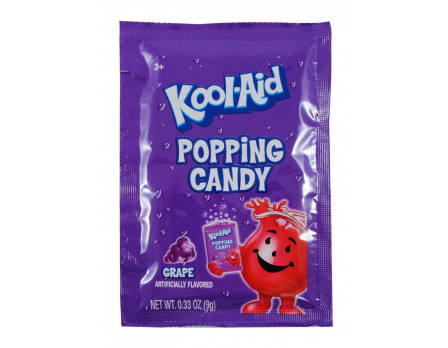 Kool-Aid Grape Popping Candy Single Pouch .33oz.