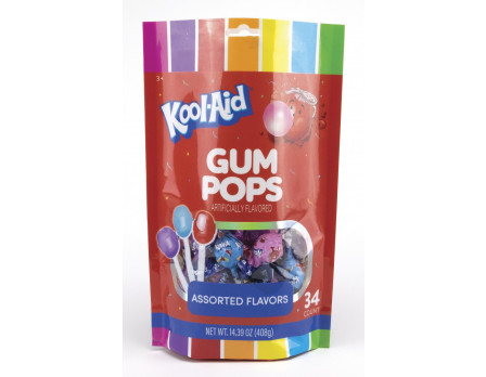 Kool-Aid  34ct. Gum Pops Gusset Bag