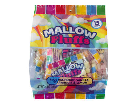 Hilco Rainbow Mallows 15ct. Gusset Bag