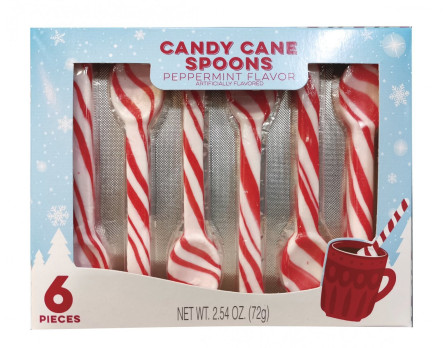 Hilco Holiday Peppermint Candy Spoons 6ct. Box