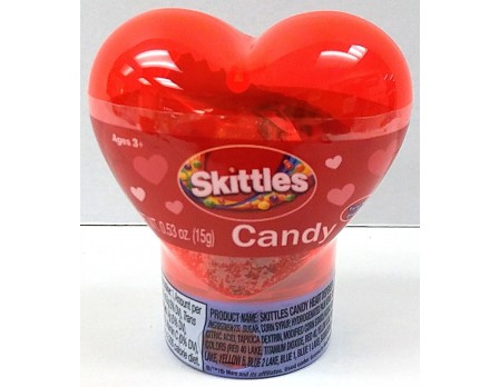 Skittles Skittles Candy Heart Dispenser