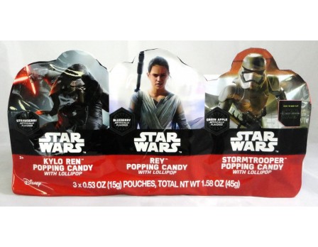 Star Wars Episode 7 3Pk. Popping Candy