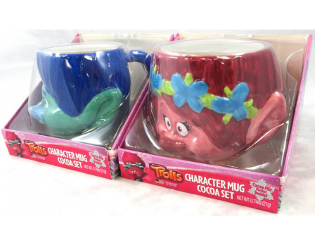 Trolls Character Mug with Cocoa 