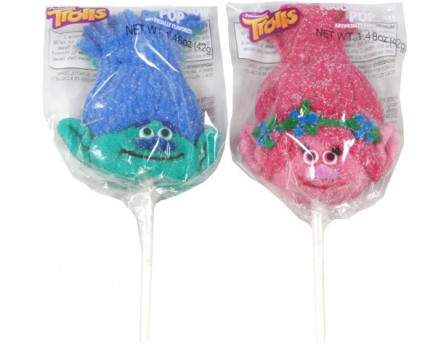 Trolls Sanded Mallow Pops 