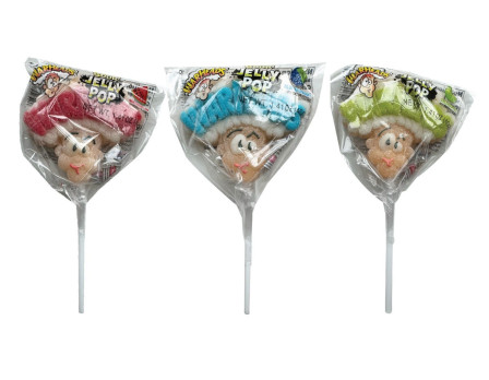 Warheads SOUR Jelly Pops 1.41oz. 