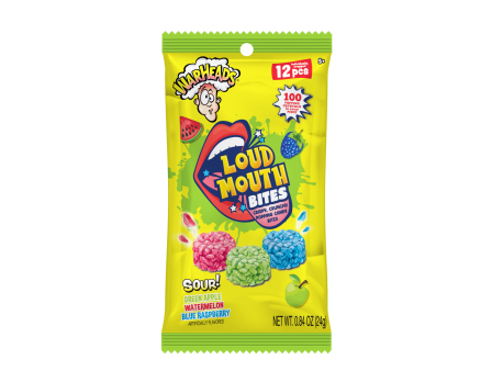 SOUR Loud Mouth Bites Peg Bag .84oz.